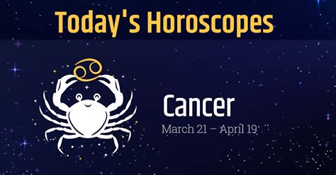 Cancer Horoscope for Today